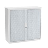 Armoire à rideau Paperflow Relief Blanc 1100 x 415 x 1040 mm