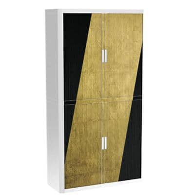 Armoire basse à rideaux Paperflow Diagonale Assortiment 1100 x 415 x 2040 mm