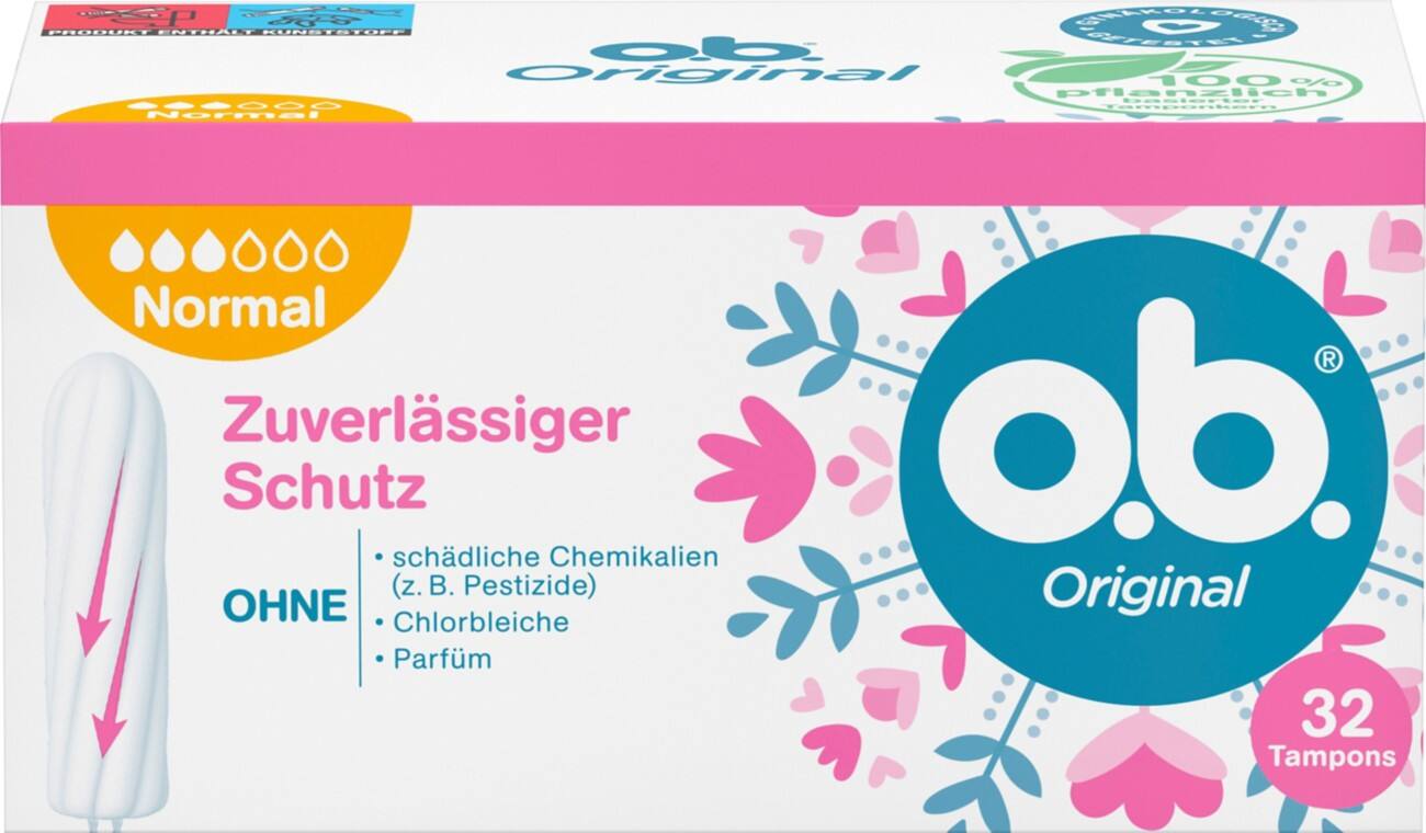Tampons o.b. Original Normal 32 Unités
