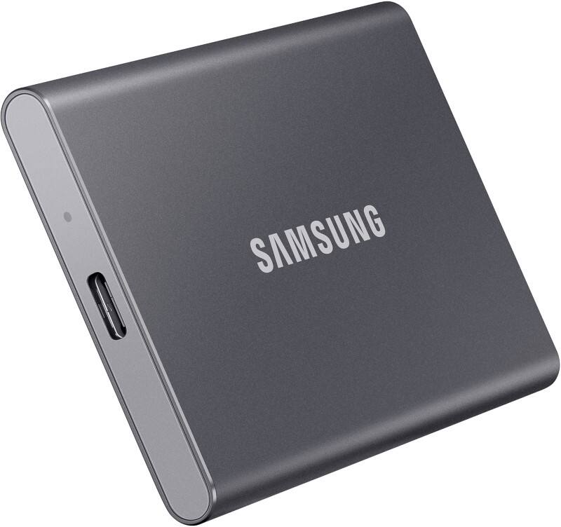SSD externe Samsung T7 2 To USB-C 3.0 Gris