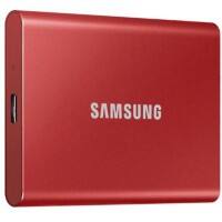 SSD externe Samsung T7 500 Go Rouge métallisé