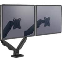 Fellowes Doppelmonitor-Arm Eppa höhenverstellbar 480 x 1000 X 560 mm 39 Zoll Schwarz