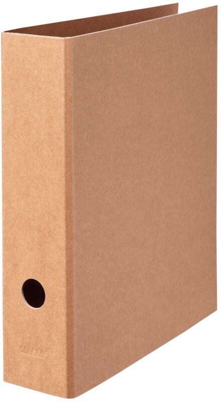 Classeur à levier Falken Large Pure A4 80 mm Marron 2 Anneaux 15072660 Carton Brillant