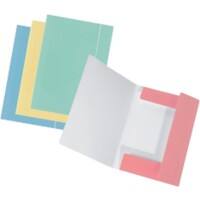 Chemises à 3 rabats Falken PastellColor Assortiment 4 Unités