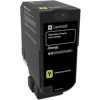 Toner Lexmark D'origine 74C20Y0 Jaune