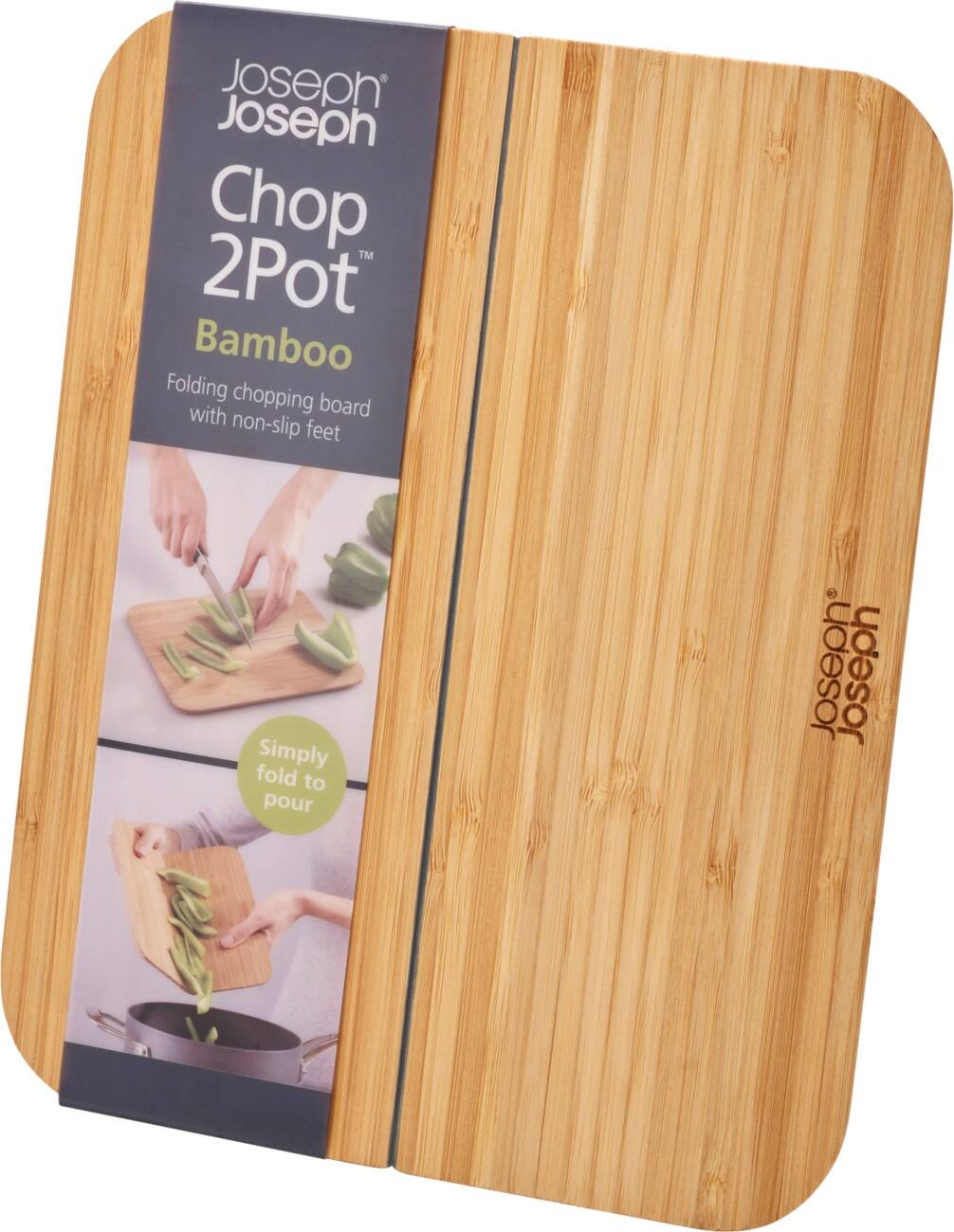 Joseph Joseph Schneidebrett Bambus Braun