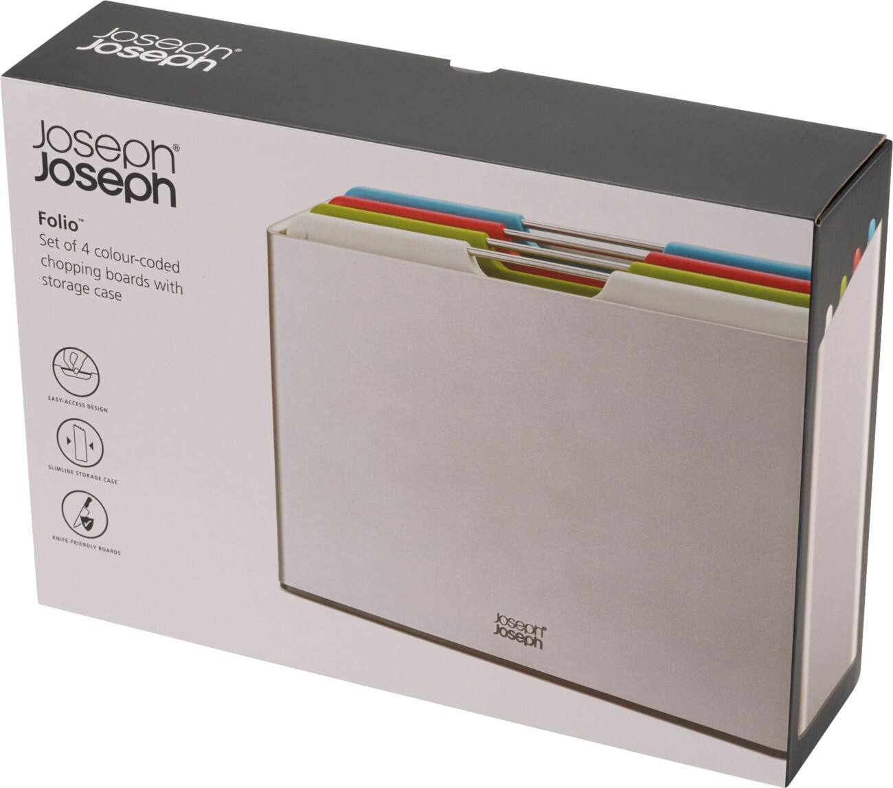Joseph Folio Schneidebretter Färbig sortiert 4 Stück