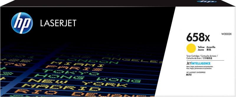HP 658X Original Tonerkartusche W2002X Gelb
