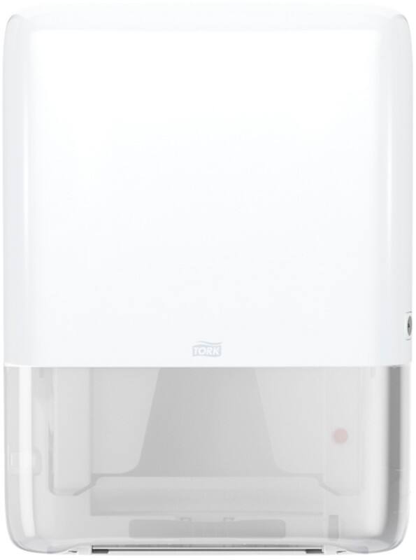 Tork PeakServe® Mini-Spender für Endlos™ Papierhandtücher in Weiss H5 Hohe Kapazität Elevation-Design 552550