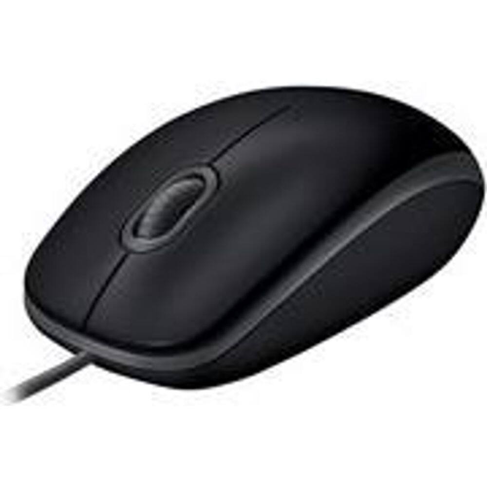 Logitech B110 Maus Schwarz Geeignet Für Linkshänder