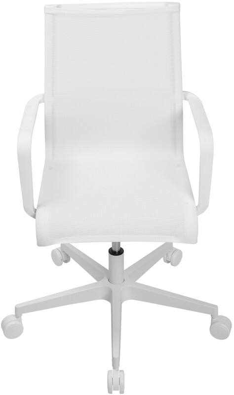 Siège de bureau SITNESS LIFE 40 TOPSTAR Filet, Plastique Accoudoirs fixes Blanc 110 kg