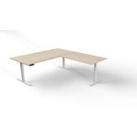 Bureau assis-debout Kerkmann 3828 Move 3 Beige 2 000 x 1 000 x 720-1200 mm