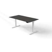 Move 3 - Steh-/Sitztisch 160x80x72-120 cm anthrazit