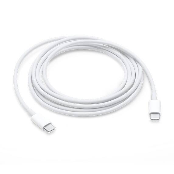 Apple MLL82ZM/A USB-C 3.0 Stecker auf USB-C 3.0 Stecker USB-Ladekabel 2m Weiß