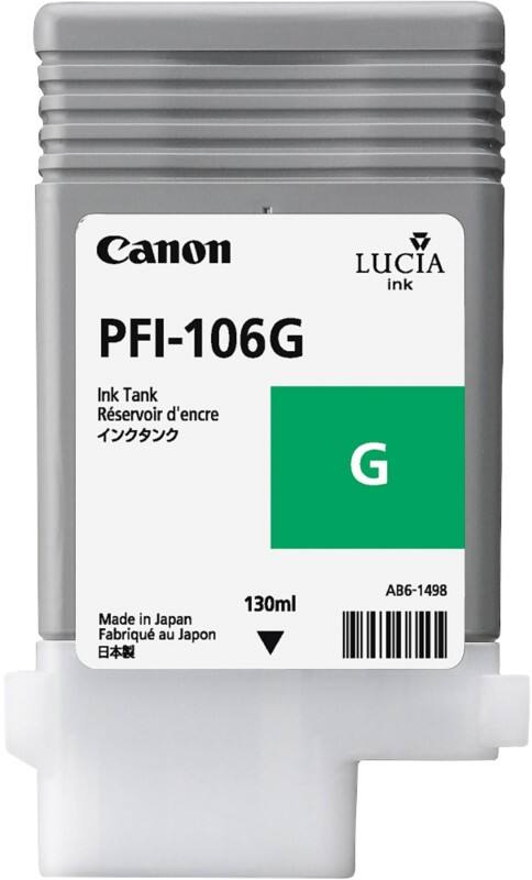 Cartouche jet d’encre Canon PFI-106G D’origine 6628B001AA Vert