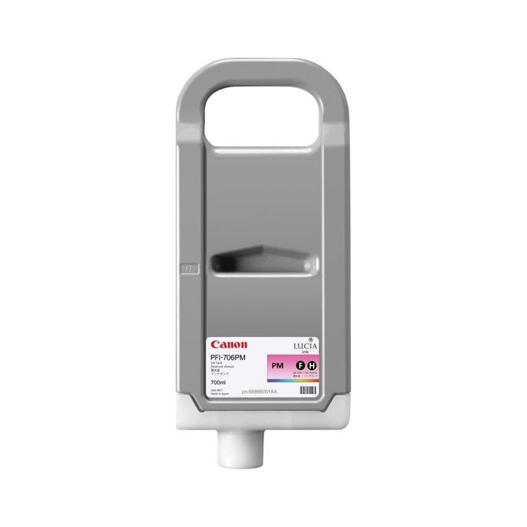 Canon PFI-706PM Original Nachfülltinte 6686B001 Foto-Magenta
