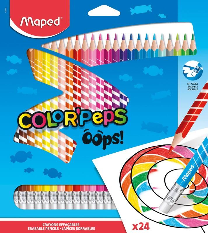 Maped Buntstifte Farbig assortiert 832824 24 Stück