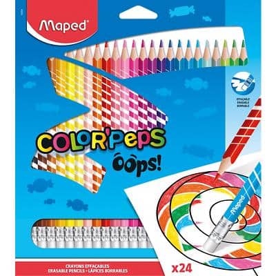 Crayons de couleur Maped 832824 Assortiment 24 unités
