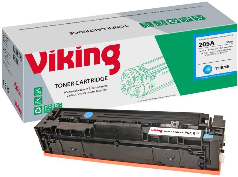 Toner Viking 205A compatible HP Laserjet 205A Cyan