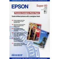 Papier photo Epson Premium Semi-brillant C13S041328 A3+ 20 unités