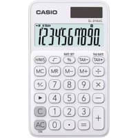 Casio Taschenrechner SL-310UC-WE 10-stelliges Display Weiß