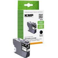 KMP B100 Tintenpatrone Kompatibel mit Brother LC-3213BK Schwarz