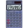 Calculatrice de poche Casio SL-320TER+ Affichage à 12 chiffres Bleu