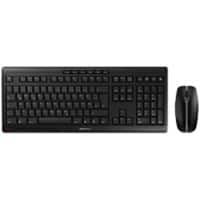 Ensemble clavier et souris Cherry Stream Desktop Noir avec nano-récepteur USB sans fil