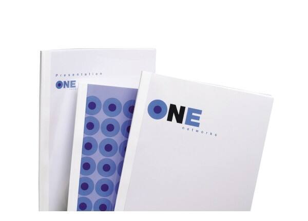 Reliure de couverture GBC A5 1,5 mm Blanc 100 unités