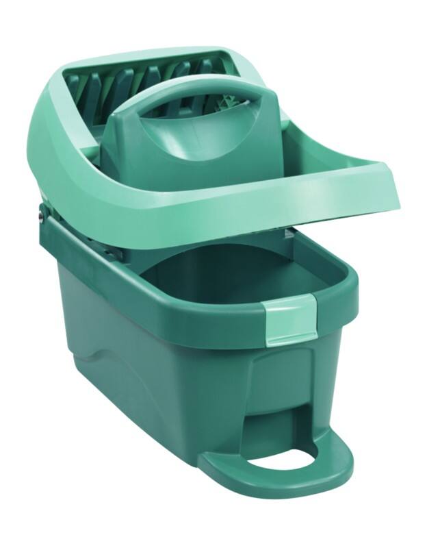 Essore-housse LEIFHEIT Profi avec seau essoreur et roulettes 8 l