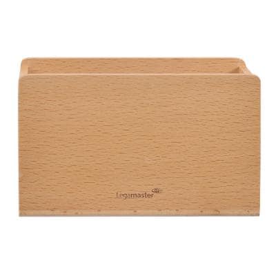 Legamaster 7-122625 Magnetischer Whiteboard-Zubehörhalter aus Holz Buche