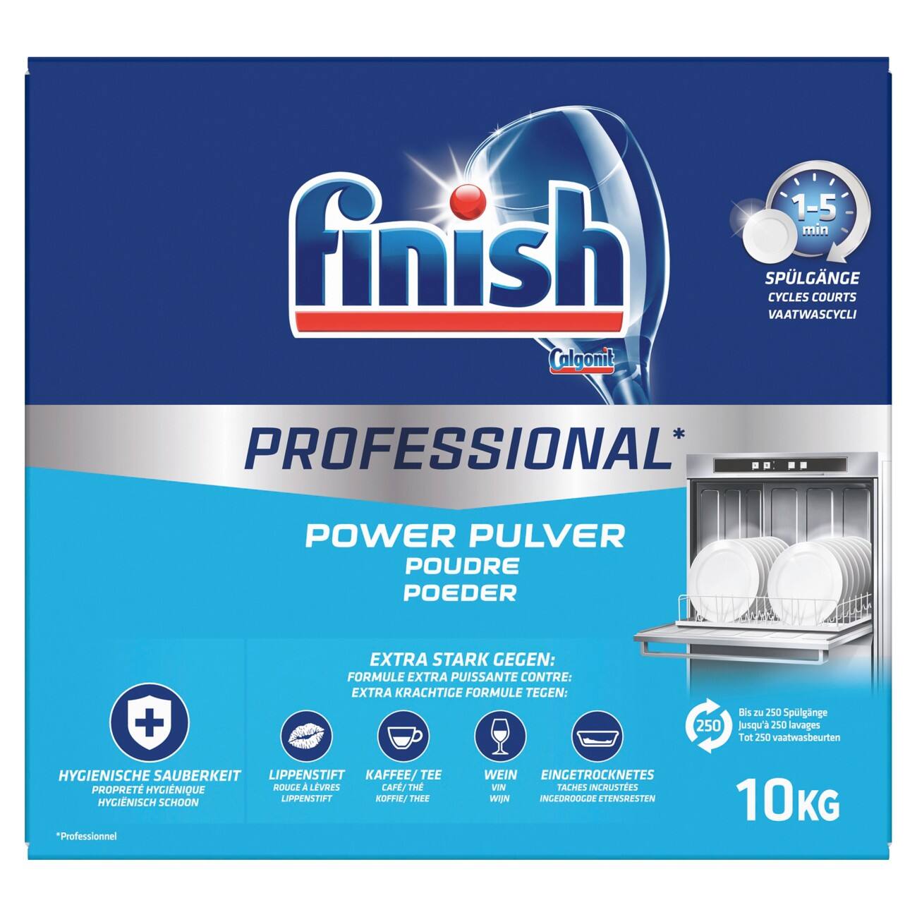 Poudre pour lave-vaisselle Finish Professional Power 10 kg