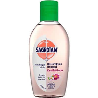 Sagrotan Hand-Desinfektionsgel mit Kamille & Lotus 50 ml