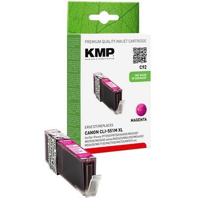KMP Kompatibel Canon C92 Tintenpatrone Magenta