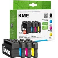 KMP H174V Tintenpatrone Kompatibel mit HP 932XL, HP933XL Schwarz, Cyan, Magenta, Gelb 4er Pack
