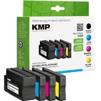 KMP H100V Tintenpatrone Kompatibel mit HP 950XL / 951XL Schwarz, Cyan, Magenta, Gelb 4er Pack