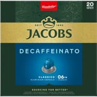 Jacobs Lungo 6 Decaffeinato Kaffeekapseln 20 Stück à 5.2 g