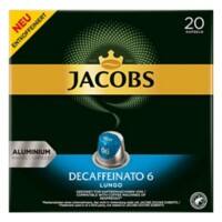 Café Jacobs Lungo 6 Décaféiné 20 capsules de 5.2 g