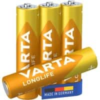 VARTA BATTERIE LONGLIFE AAA BLISTER 4