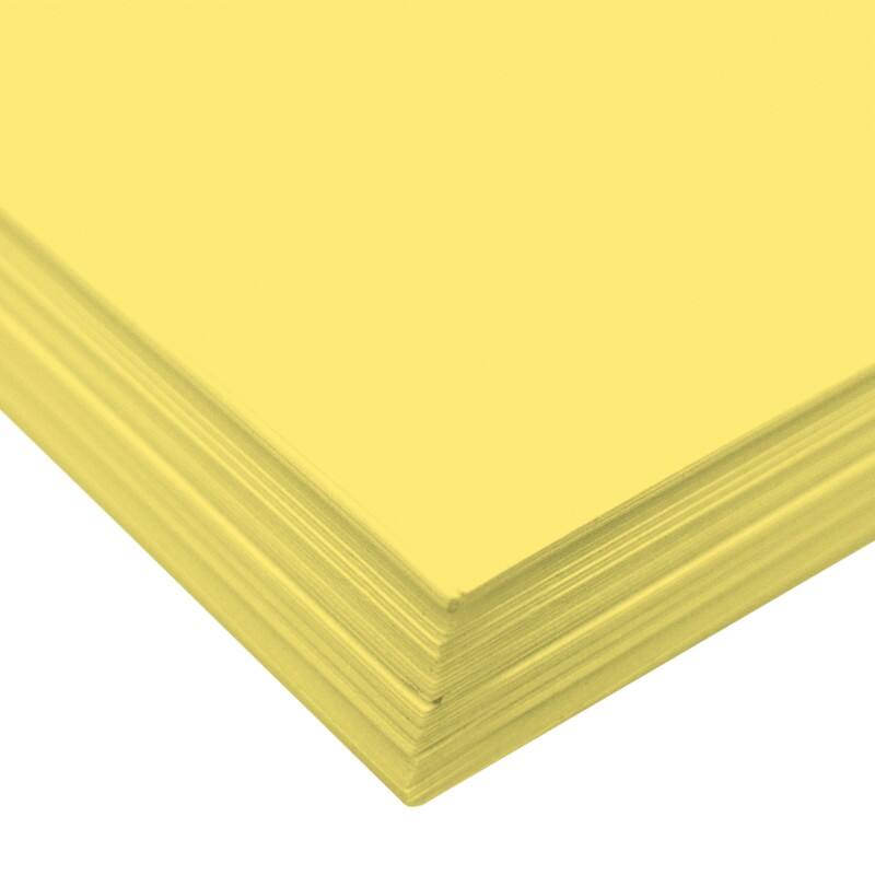 Ursus Tonzeichenpapier 2174017 130 g/m² A3 Intensivgelb