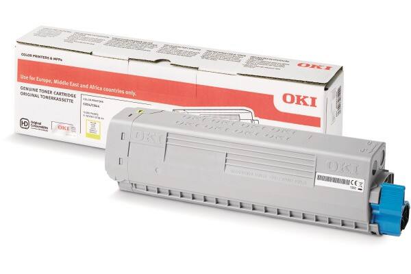 Oki Original Tonerkartusche 46861305 Gelb