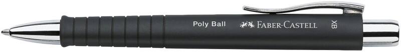Stylo-bille Faber-Castell Poly Ball Classic Rétractable Bleu 0,6 mm Extra large Bille Rechargeable