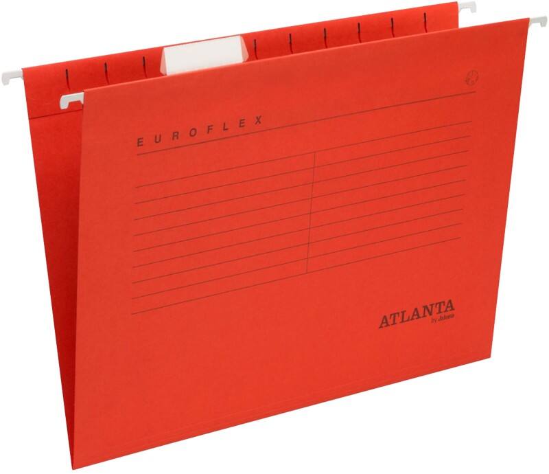 Djois Euroflex Hängemappe A4 Rot Pappe 25 Stück