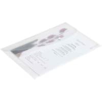 Pochette porte-document Rapesco 0695 A4 Bouton-pression PP (Polypropylène) Paysage 24 (l) x 0,2 (P) x 36 (H) cm Transparent 5 Unités