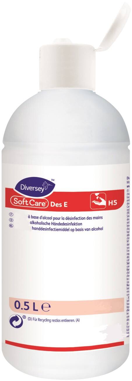 Désinfectant pour les mains Soft Care 500 ml
