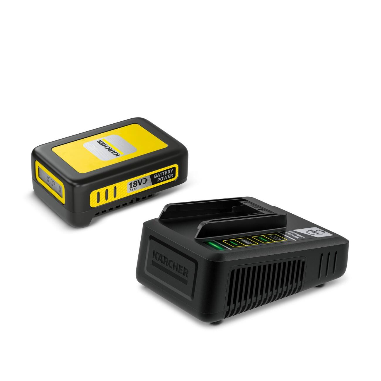 Kärcher Werkzeugakku und Ladegerät  Batterie 18/25