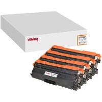 Toner Viking compatible Brother TN423BK/C/M/Y TN423-4 Noir, cyan, magenta, jaune 4 unités