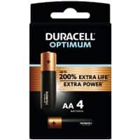 Duracell Batterien Optimum AA 4 1,5 V Stück