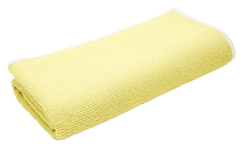 Chiffon microfibre GREENSPEED Jaune 5 unités