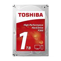TOSHIBA Interne Festplatte P300 HDWD110EZSTA 1 TB Silber, Rot